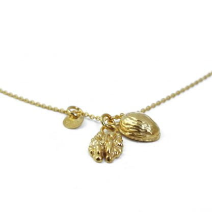 joyas artesanales #009 collar nuez 1 collar nuez